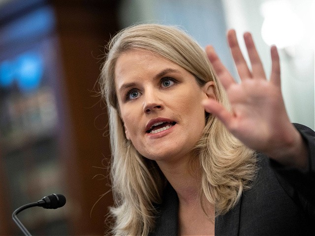 Former Facebook employee and whistleblower Frances Haugen testifies before a Senate Committee on Commerce, Science, and Transportation hearing on Capitol Hill, October 5, 2021, in Washington, DC. (Photo by Drew Angerer / POOL / AFP) (Photo by DREW ANGERER/POOL/AFP via Getty Images)