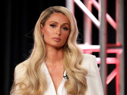 Paris Hilton speaks during the YouTube TCA 2020 Winter Press Tour in Pasadena, Calif. on Jan. 18, 2020. Hilton says she “finally feels free” after discussing her time at a Utah boarding school as a teenager. She opens up about her experience in a new documentary “This is Paris,” debuting …