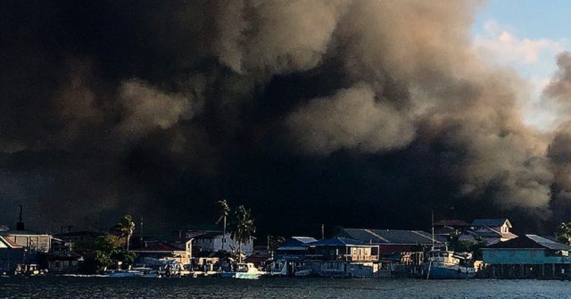 Fire brought under control after ravaging Honduran resort island ...