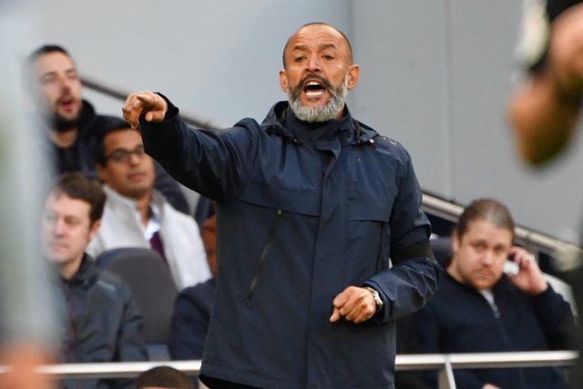 Tottenham boss Nuno Espirito Santo