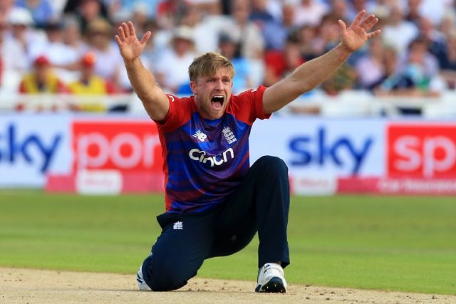 Appealing prospect - England's David Willey