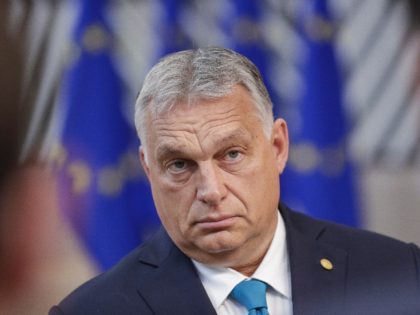 Hungary's Prime Minister Viktor Orban in Brussels: 'if it continues to rise, it will kill the European middle class'