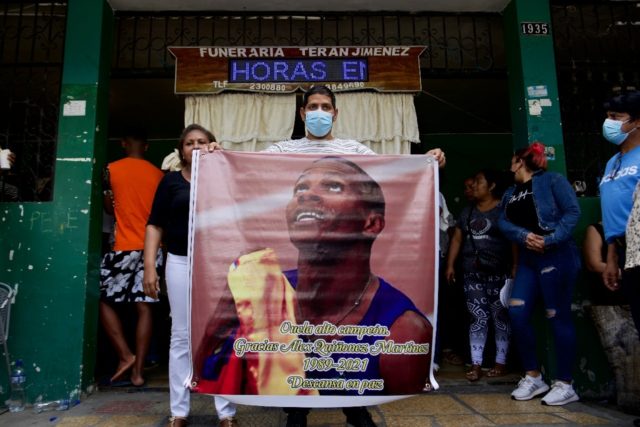 Ecuadorian Olympic sprinter Alex Quiñonez, 32, was killed in the port city of Guayaquil o