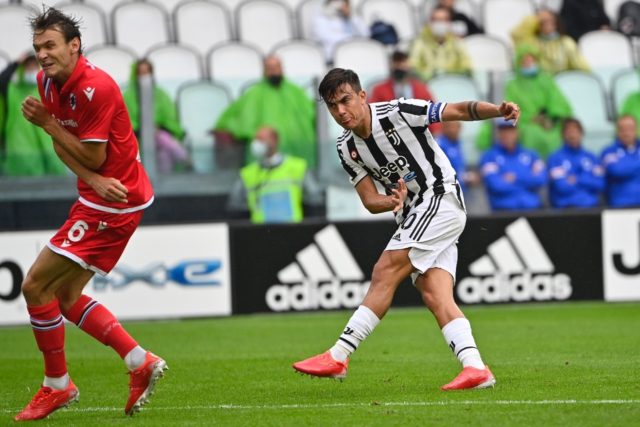 Paulo Dybala scored in his last appearance for Juve, against Sampdoria last month