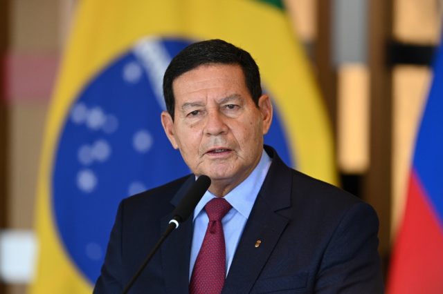 Brazilian Vice President Hamilton Mourao said the country would fight to protect its natio