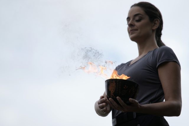 APTOPIX Greece Olympics Beijing Flame Lighting The Associated Press