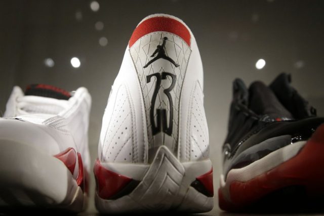 Pair of Michael Jordan's game-worn shoes from rookie year up for auction