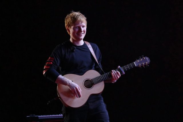 Ed Sheeran performs 'Overpass Graffiti' at Tiny Desk concert