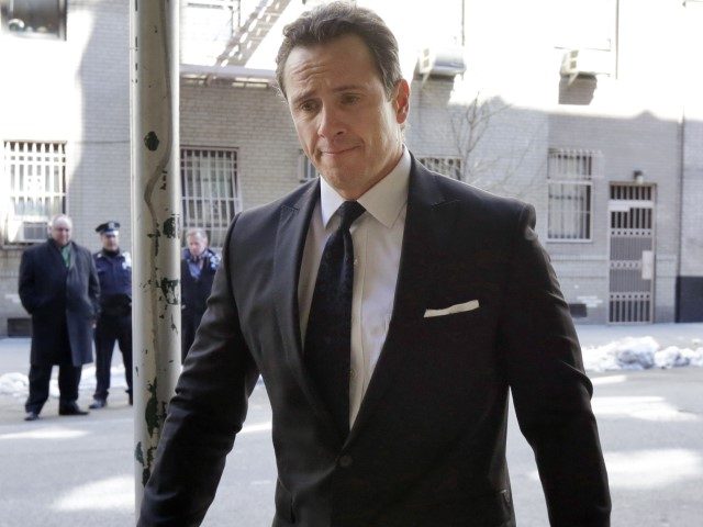 CNN anchor Chris Cuomo arrives for the funeral for journalist Jimmy Breslin, at the Church of the Blessed Sacrament in New York, Wednesday, March 22, 2017. Breslin died Sunday, at age 88 after decades of battling corrupt politicians and championing the downtrodden in columns for the Daily News and other …