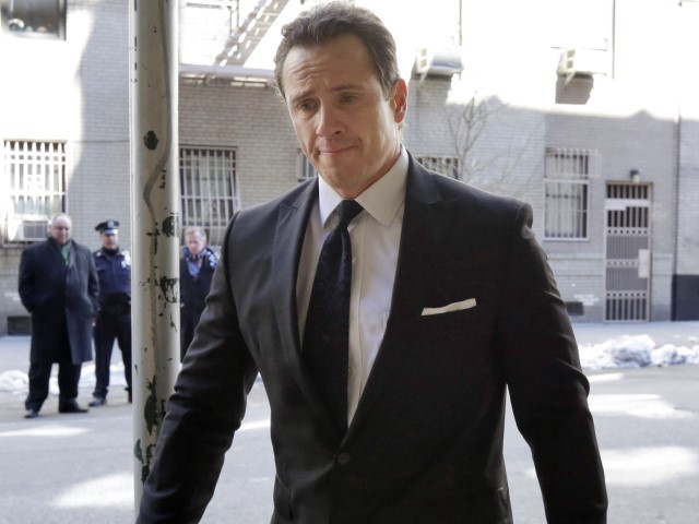 CNN anchor Chris Cuomo arrives for the funeral for journalist Jimmy Breslin, at the Church of the Blessed Sacrament in New York, Wednesday, March 22, 2017. Breslin died Sunday, at age 88 after decades of battling corrupt politicians and championing the downtrodden in columns for the Daily News and other New York newspapers.
