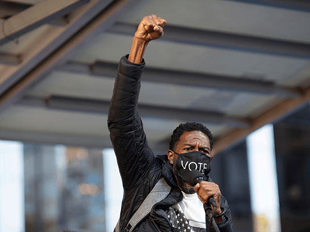 New York City Public Advocate Jumaane Williams speaks during the State of Emergency rally calling for justice in the shooting of Breonna Taylor on Saturday, Oct. 17, 2020, in New York.