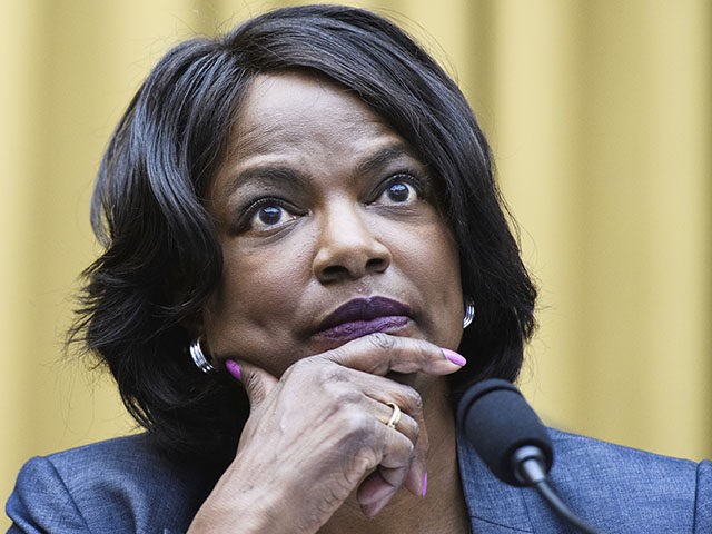 FILE - In this July 29, 2020 file photo, Rep. Val Demings, D, Fla., speaks during a House