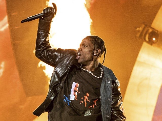 Travis Scott performs at Day 1 of the Astroworld Music Festival at NRG Park on Friday, Nov