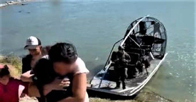 WATCH: Border Patrol Rescues Migrant Girl Abandoned on Island in Rio Grande