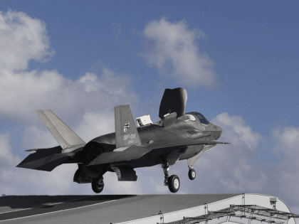 A British F-35 fighter jet crashed into the Mediterranean on …