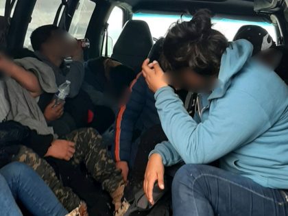 Border Patrol agents find 26 migrants packed inside a utility van. (Photo: U.S. Border Patrol/Tucson Sector)