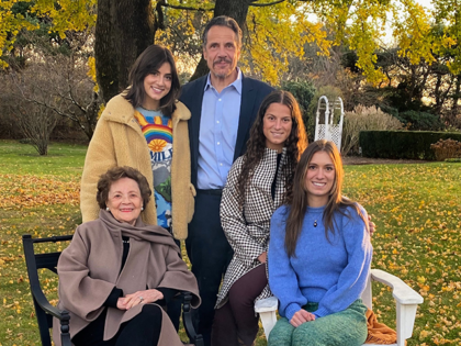 Today and everyday, I’m thankful for my girls Cara, Mariah & Michaela and for our family’s rock, my mom, Matilda Raffa Cuomo. From our family to yours, Happy Thanksgiving ?