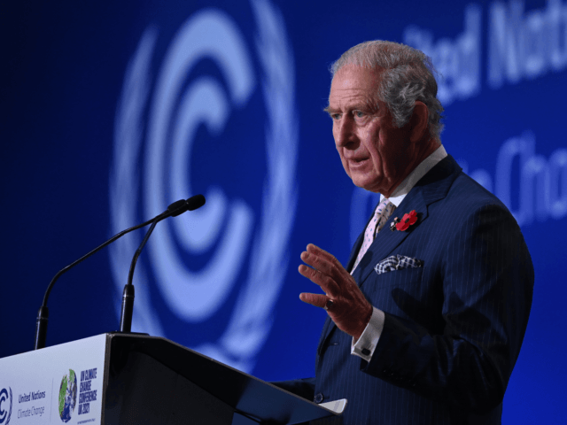 GLASGOW, SCOTLAND - NOVEMBER 01: Prince Charles, Prince of Wales speaks during the opening