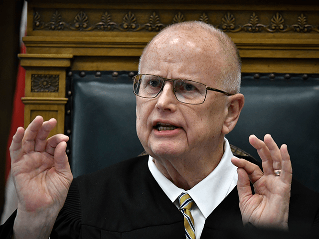 Judge Bruce Schroeder, reprimands Assistant District Attorney Thomas Binger in his conduct in line of questioning while cross-examining Kyle Rittenhouse during the Kyle Rittenhouse trial at the Kenosha County Courthouse on November 10, 2021 in Kenosha, Wisconsin. Rittenhouse is accused of shooting three demonstrators, killing two of them, during a …
