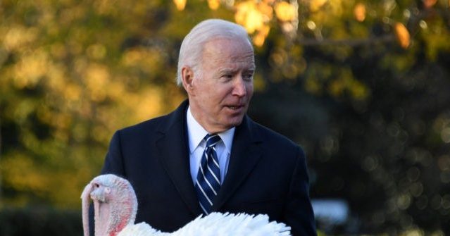Bidenflation: Thanksgiving Dinner Costs Hit Record High, Up 14% From Last Year