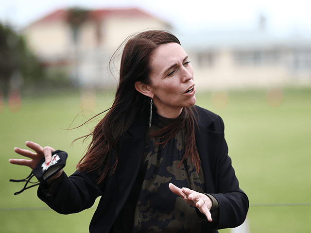 Vaccinations continue as the Prime Minister Jacinda Ardern speaks at Ōhaeawai Rugby club
