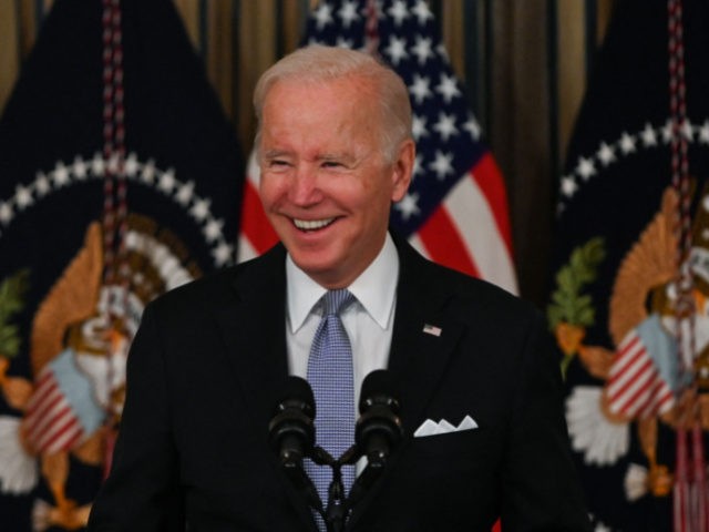 US President Joe Biden delivers remarks on the passage of the Bipartisan Infrastructure De