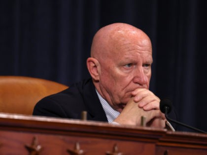 House Ways and Means Committee Ranking Member Kevin Brady (R-TX) listens during a hearing