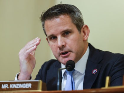 U.S. Representative Adam Kinzinger (R-IL) speaks during the opening hearing of the U.S. House (Select) Committee investigating the January 6 attack on the U.S. Capitol, on Capitol Hill in Washington, U.S., July 27, 2021. REUTERS/Jim Bourg/Pool