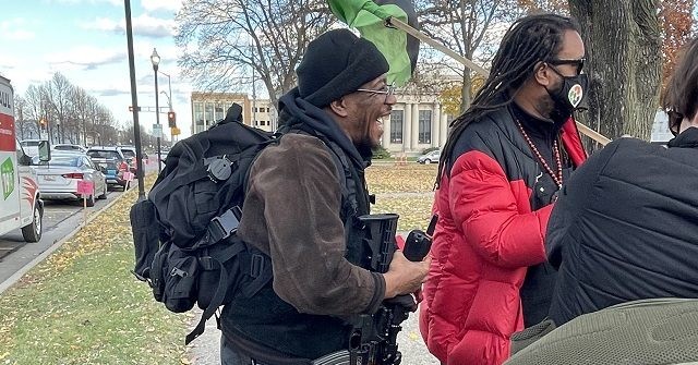 Armed BLM Protesters Join Socialist Rally for 'Justice' in Kenosha