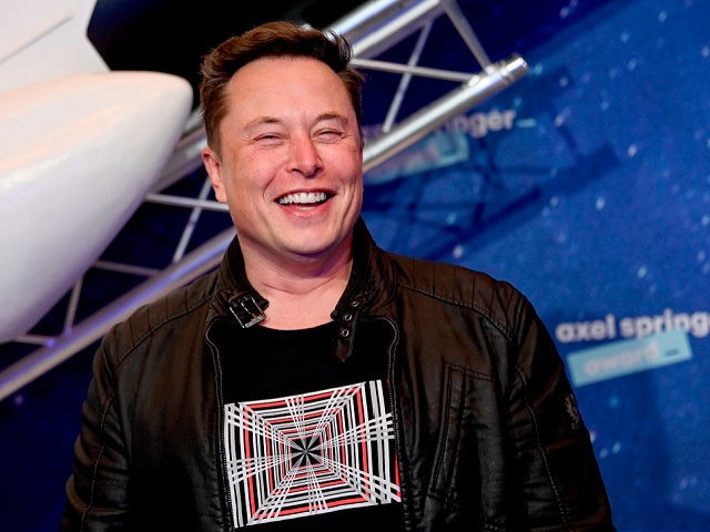 BERLIN, GERMANY DECEMBER 01: SpaceX owner and Tesla CEO Elon Musk poses on the red carpet