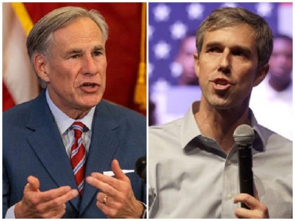 Poll: TX Gov. Greg Abbott 8 Points Ahead of Democrat Beto O’Rourke in Governor’s Race