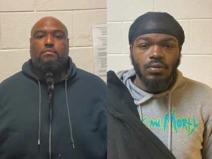 Authorities have arrested two men for allegedly using a drone in an attempt to fly cell phones into a Virginia prison.