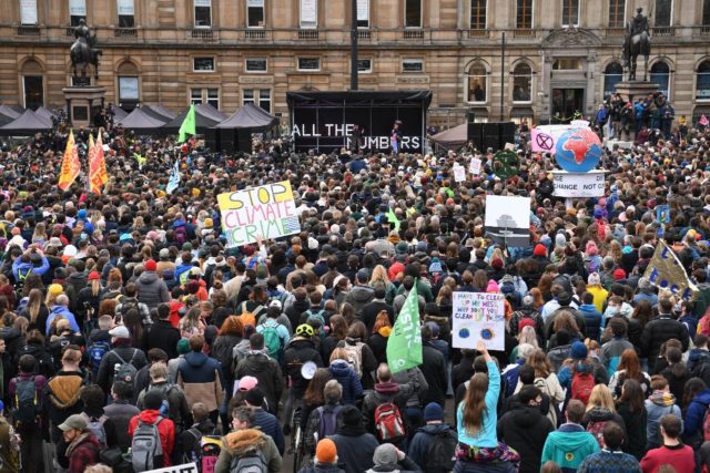 Up to 50,000 protesters are expected in Glasgow's streets on Saturday as part of about 200