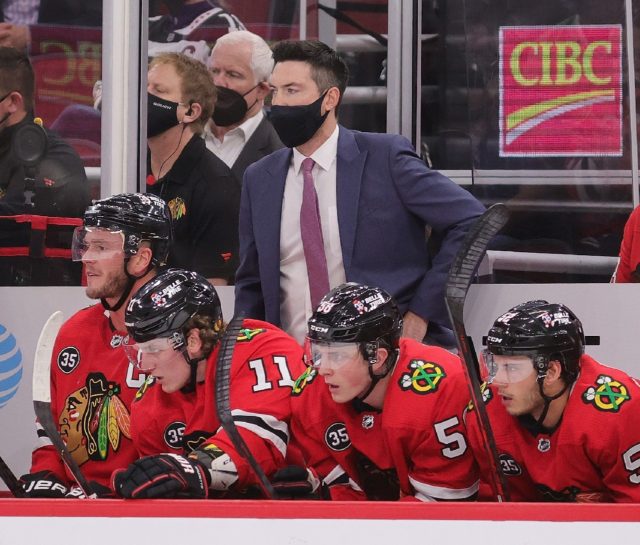 Chicago Blackhawks coach Jeremy Colliton was fired on Saturday after the team won only one