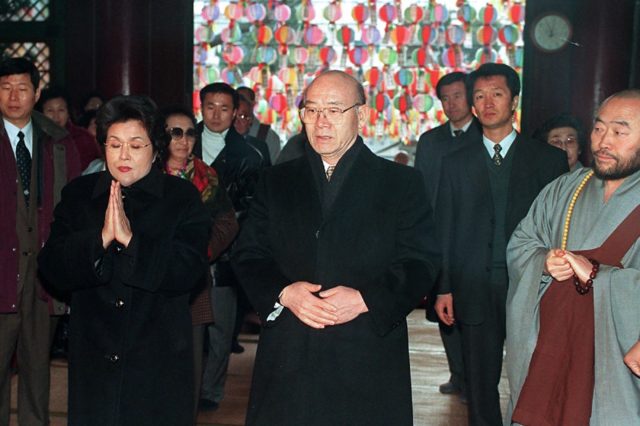 The reign of South Korean ex-president Chun Doo-Hwan (C) was marked by the widespread use