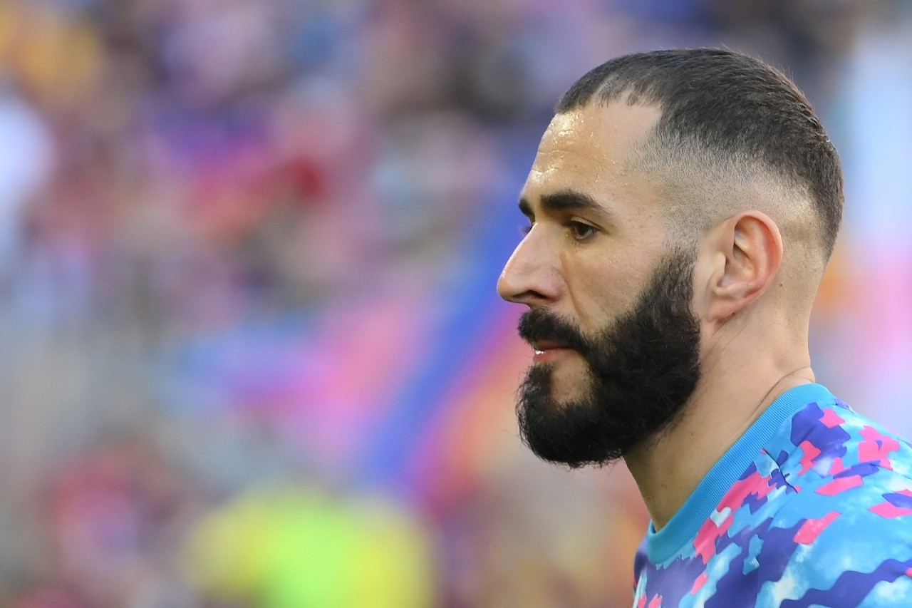 A French court on Wednesday gave Real Madrid striker Karim Benzema a one-ye...