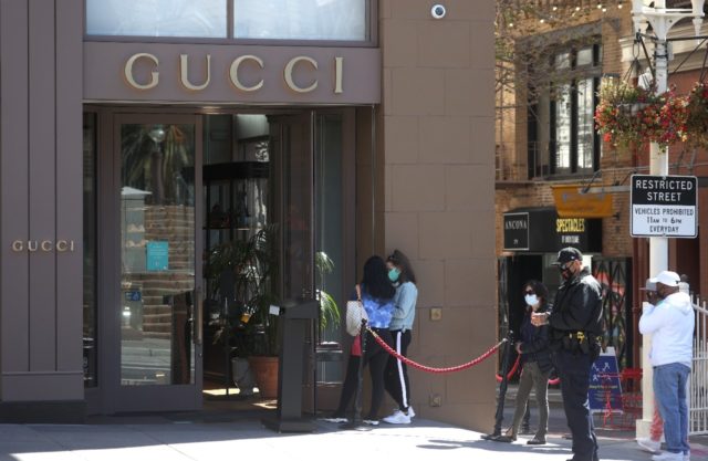 Luxury shops in San Francisco's Union Square have been particular targets in the surge of