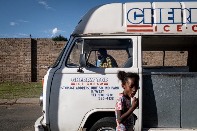 Sipho Mtshali's ice-cream van has been a feature of life on Soweto's streets for decades