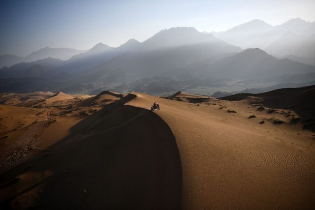 British biker Sam Sunderland will be back in the Saudi desert for the 2022 Dakar Rally