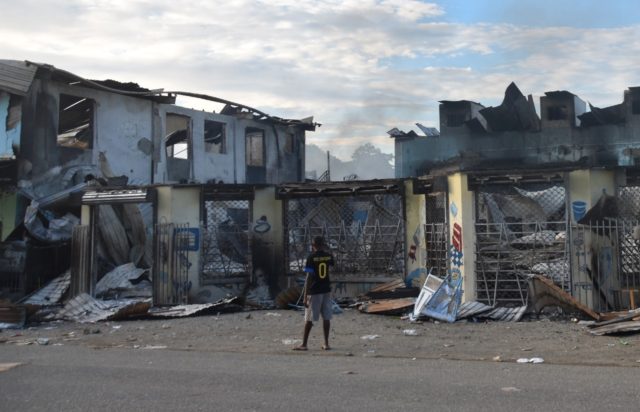 The Solomons crisis erupted with three days of deadly rioting in Honiara blamed partly on poverty, hunger and frustration with government policies