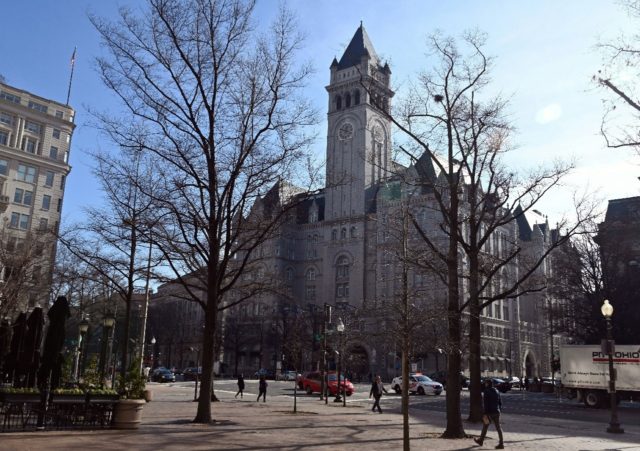 The Trump International Hotel is the third-tallest building in the nation's capital