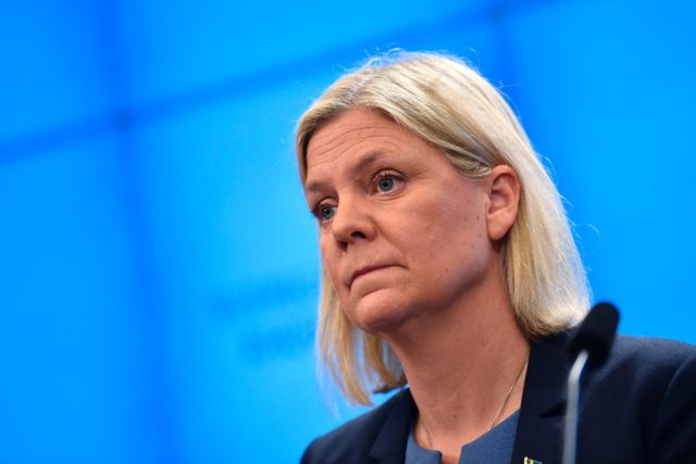 Last Wednesday, lawmakers elected Andersson as prime minister but she resigned just hours