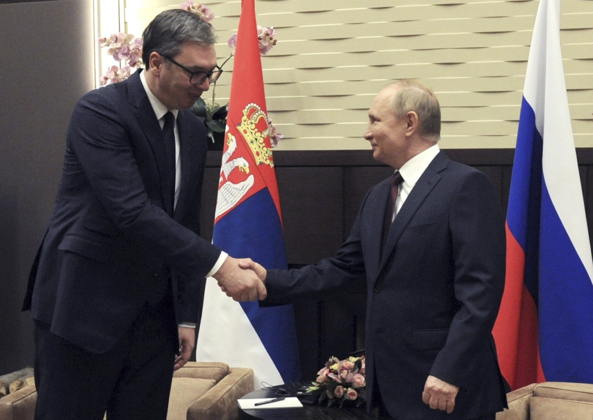 президент сербии с путиным