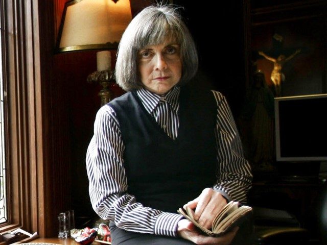 FILE - Author Anne Rice poses for a photo at her home Oct. 26, 2005, in San Diego. Rice’