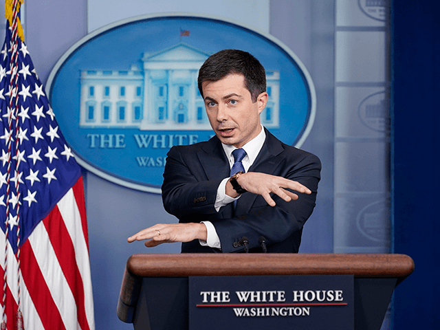 Transportation Secretary Pete Buttigieg speaks during the daily briefing at the White House in Washington, on Nov. 8, 2021. Congress has created a new requirement for automakers: find a high-tech way to keep drunken people from driving cars. It's one of the mandates along with a burst of new spending aimed at improving auto safety amid escalating road fatalities in the $1 trillion infrastructure package that President Joe Biden is expected to sign soon. (AP Photo/Susan Walsh)