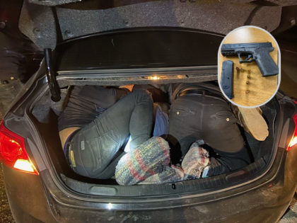 El Centro Sector Border Patrol agents find armed human smugglers near the California border with Mexico. (Photos: U.S. Border Patrol/El Centro Sector)