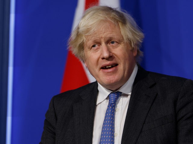 LONDON, ENGLAND - DECEMBER 15: British Prime Minister, Boris Johnson addresses the nation