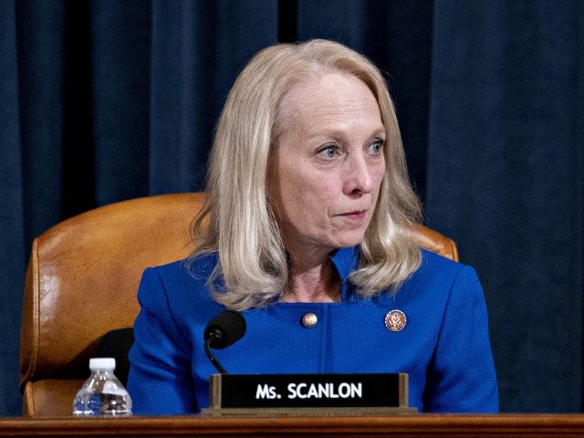 U.S. House Judiciary Committee member Mary Gay Scanlon (D-PA) sits in the chairman's chair during a House Judiciary Committee markup hearing on the articles of impeachment against President Donald Trump at the Longworth House Office Building on Thursday December 12, 2019 in Washington, DC. House Democrats charge Trump poses a …