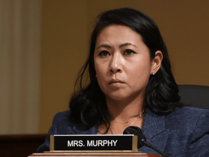 U.S. Rep. Stephanie Murphy (D-FL) listens during a select committee meeting investigating the January 6 attack on the Capitol at Cannon House Office Building on Capitol Hill October 19, 2021 in Washington, DC. The committee voted to hold former Trump adviser Stephen Bannon in criminal contempt for refusing to cooperate …