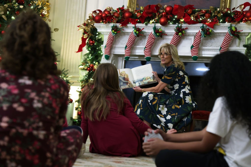 White House removes family stockings for Biden speech after missing granddaughter controversy
